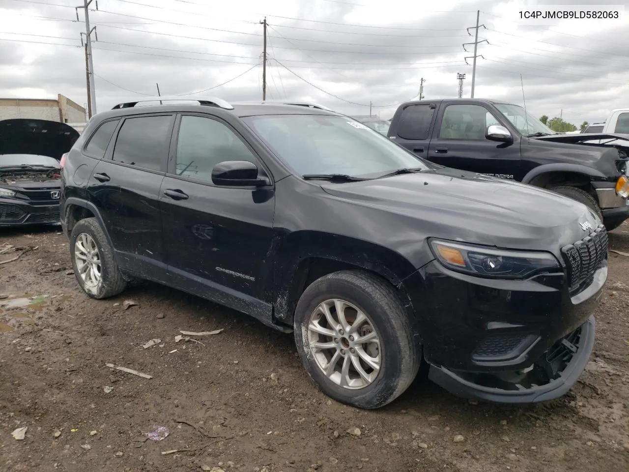 2020 Jeep Cherokee Latitude VIN: 1C4PJMCB9LD582063 Lot: 54685304