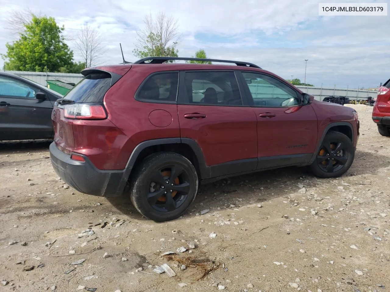 2020 Jeep Cherokee Latitude Plus VIN: 1C4PJMLB3LD603179 Lot: 56113904