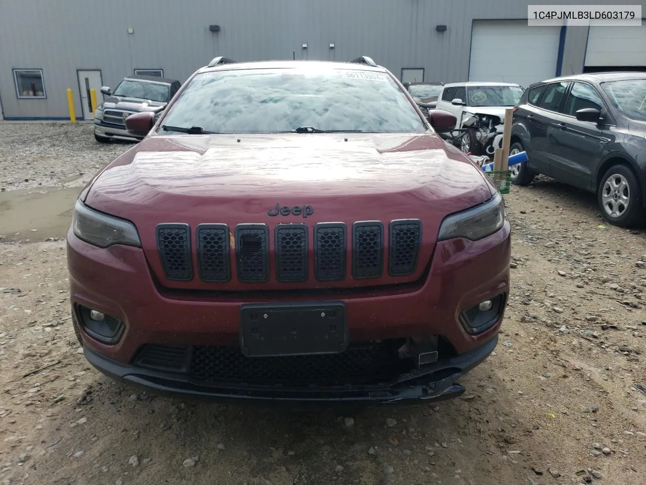 2020 Jeep Cherokee Latitude Plus VIN: 1C4PJMLB3LD603179 Lot: 56113904