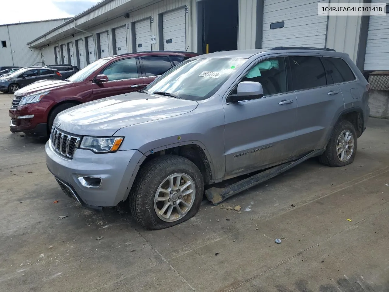 1C4RJFAG4LC101418 2020 Jeep Grand Cherokee Laredo