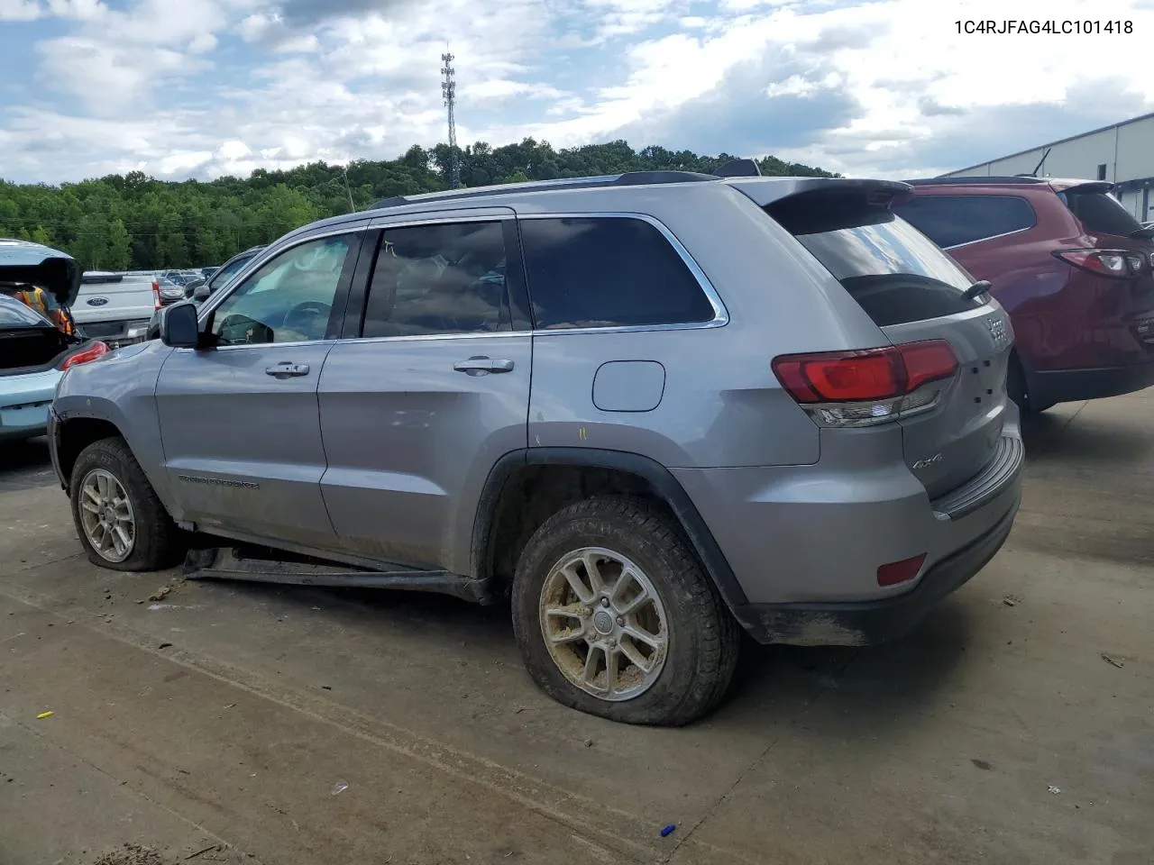 2020 Jeep Grand Cherokee Laredo VIN: 1C4RJFAG4LC101418 Lot: 56692474