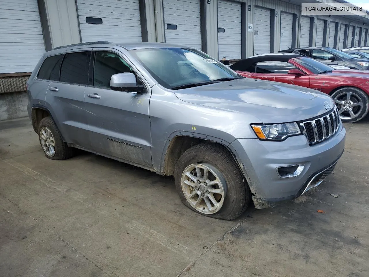 2020 Jeep Grand Cherokee Laredo VIN: 1C4RJFAG4LC101418 Lot: 56692474