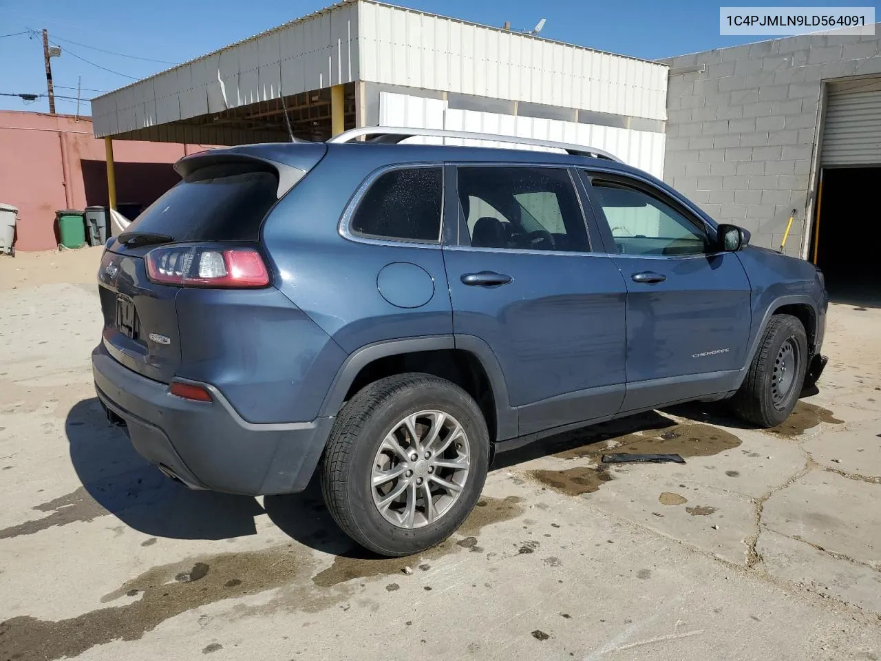 2020 Jeep Cherokee Latitude Plus VIN: 1C4PJMLN9LD564091 Lot: 57069494