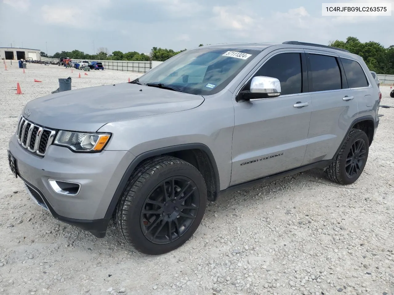 2020 Jeep Grand Cherokee Limited VIN: 1C4RJFBG9LC263575 Lot: 57111324