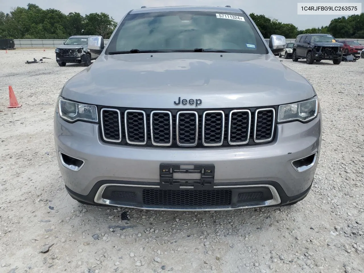 2020 Jeep Grand Cherokee Limited VIN: 1C4RJFBG9LC263575 Lot: 57111324