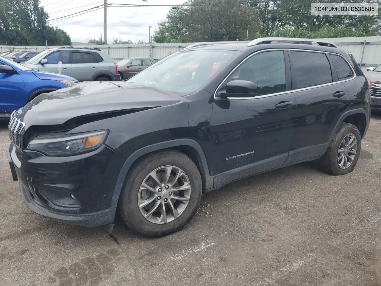 2020 Jeep Cherokee Latitude Plus VIN: 1C4PJMLB3LD530685 Lot: 57347884