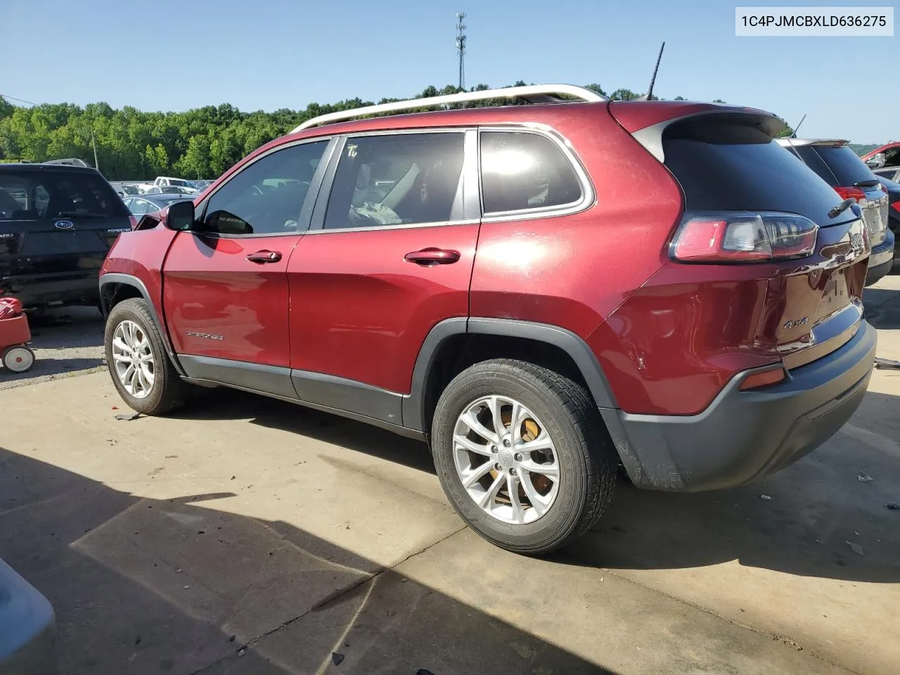 2020 Jeep Cherokee Latitude VIN: 1C4PJMCBXLD636275 Lot: 57745954