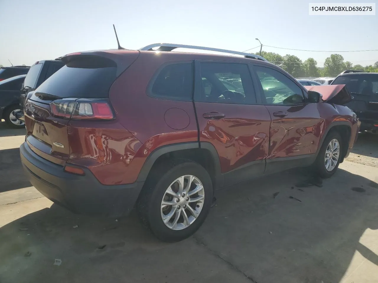 2020 Jeep Cherokee Latitude VIN: 1C4PJMCBXLD636275 Lot: 57745954