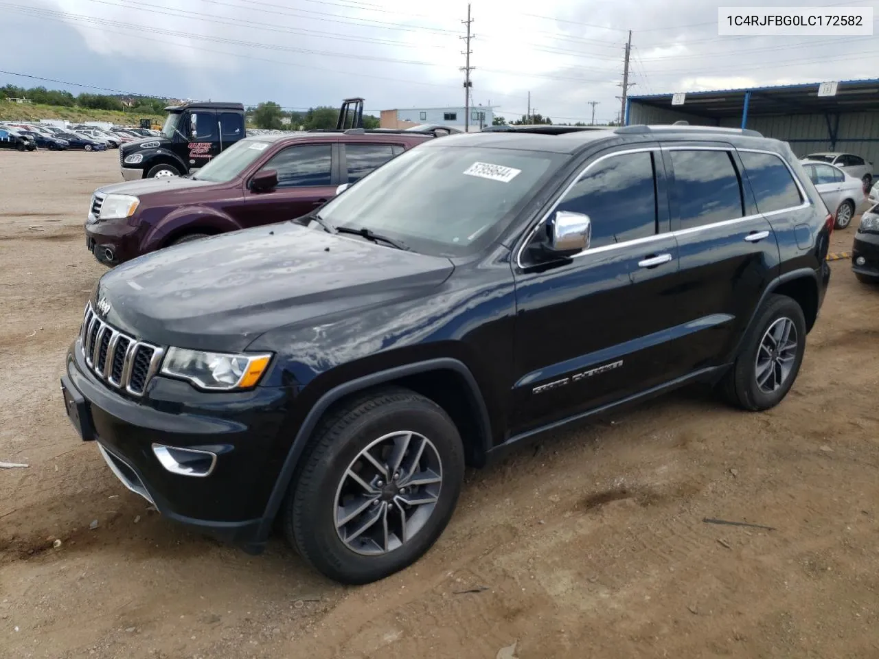 1C4RJFBG0LC172582 2020 Jeep Grand Cherokee Limited