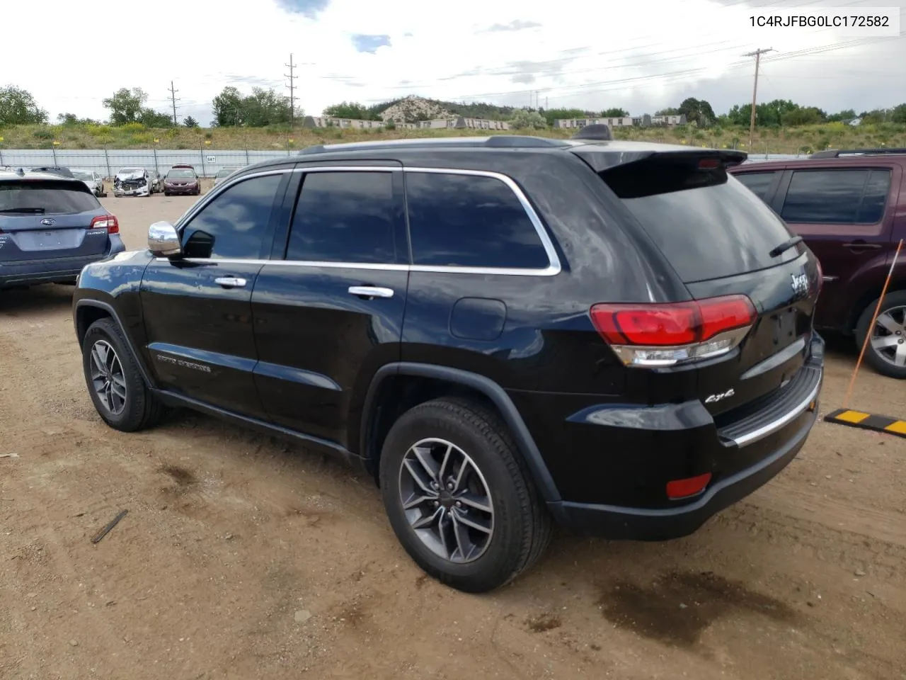 1C4RJFBG0LC172582 2020 Jeep Grand Cherokee Limited