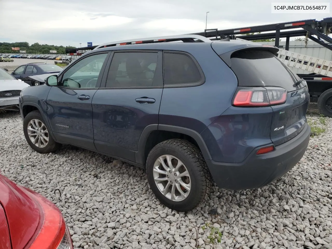 2020 Jeep Cherokee Latitude VIN: 1C4PJMCB7LD654877 Lot: 58061014