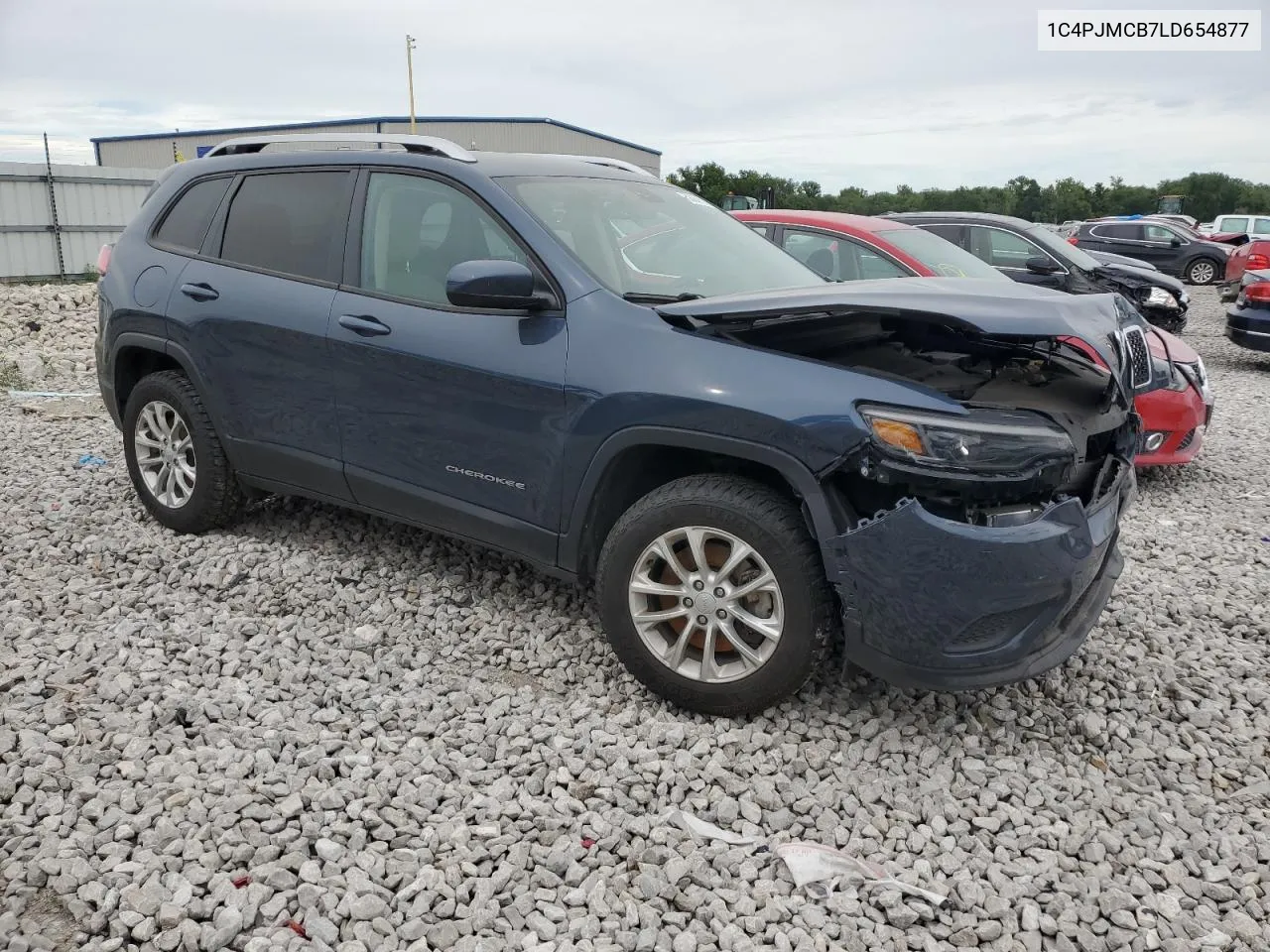 2020 Jeep Cherokee Latitude VIN: 1C4PJMCB7LD654877 Lot: 58061014