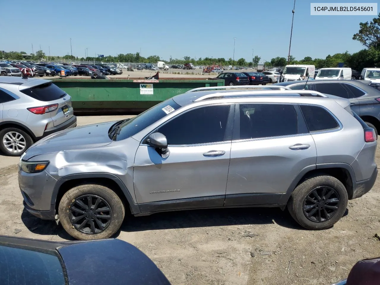 2020 Jeep Cherokee Latitude Plus VIN: 1C4PJMLB2LD545601 Lot: 58639514