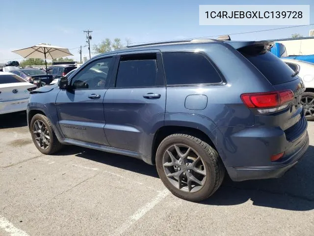 2020 Jeep Grand Cherokee Limited VIN: 1C4RJEBGXLC139728 Lot: 58678344