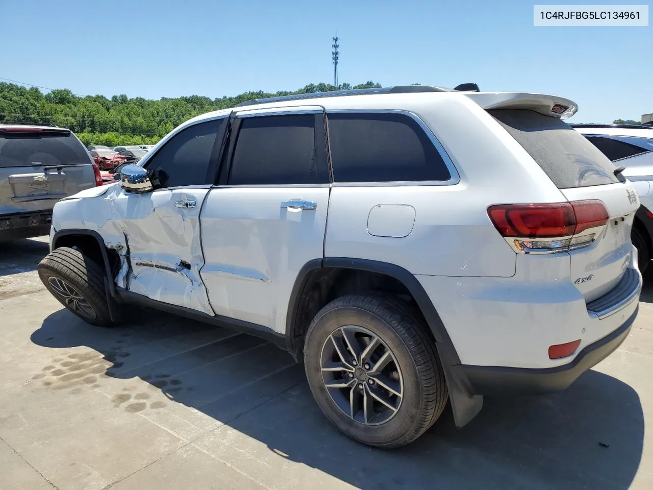 2020 Jeep Grand Cherokee Limited VIN: 1C4RJFBG5LC134961 Lot: 59098174