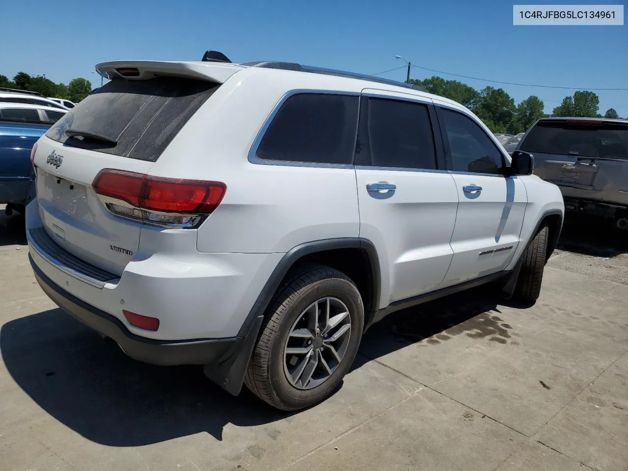 2020 Jeep Grand Cherokee Limited VIN: 1C4RJFBG5LC134961 Lot: 59098174