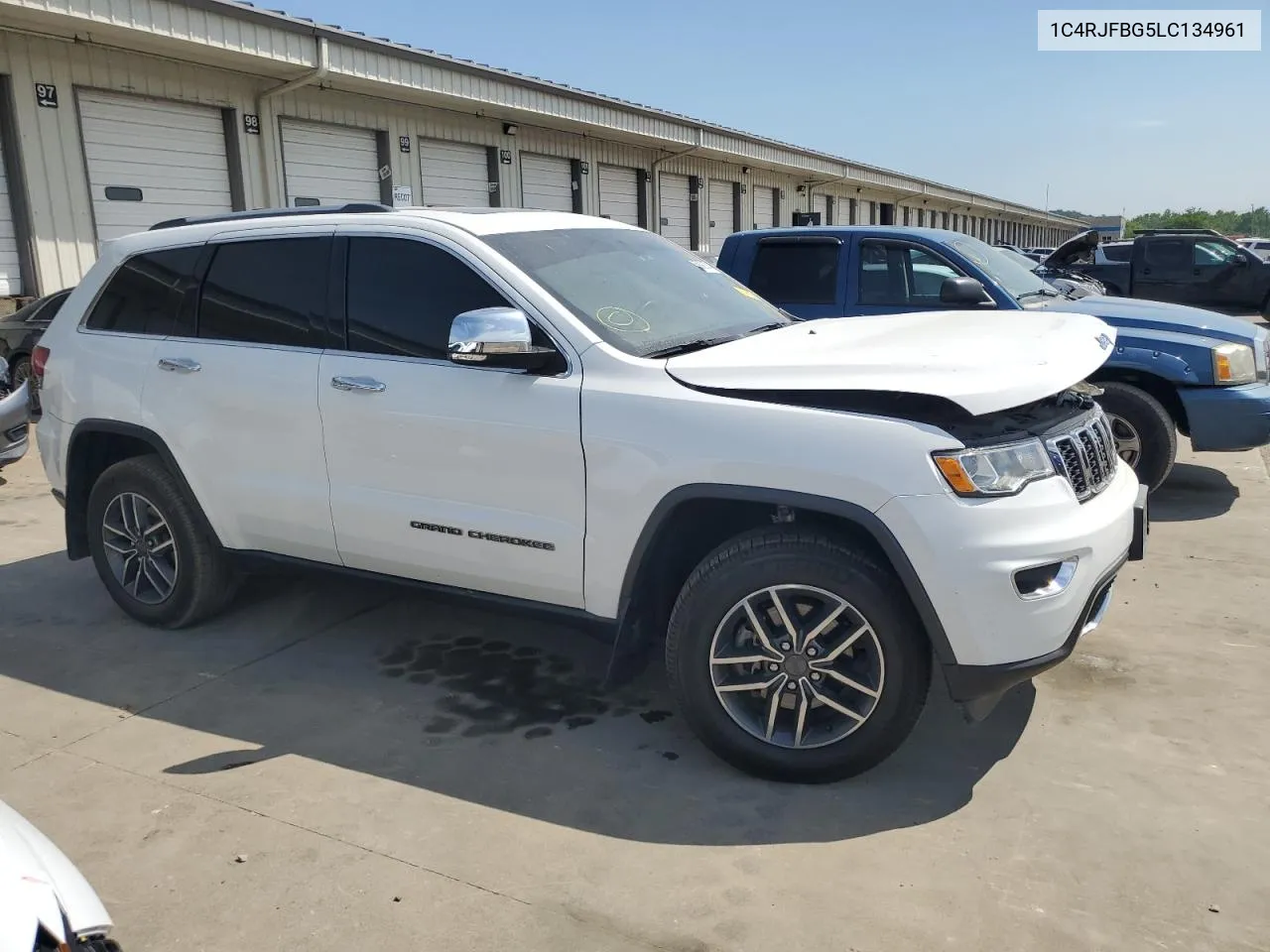 2020 Jeep Grand Cherokee Limited VIN: 1C4RJFBG5LC134961 Lot: 59098174