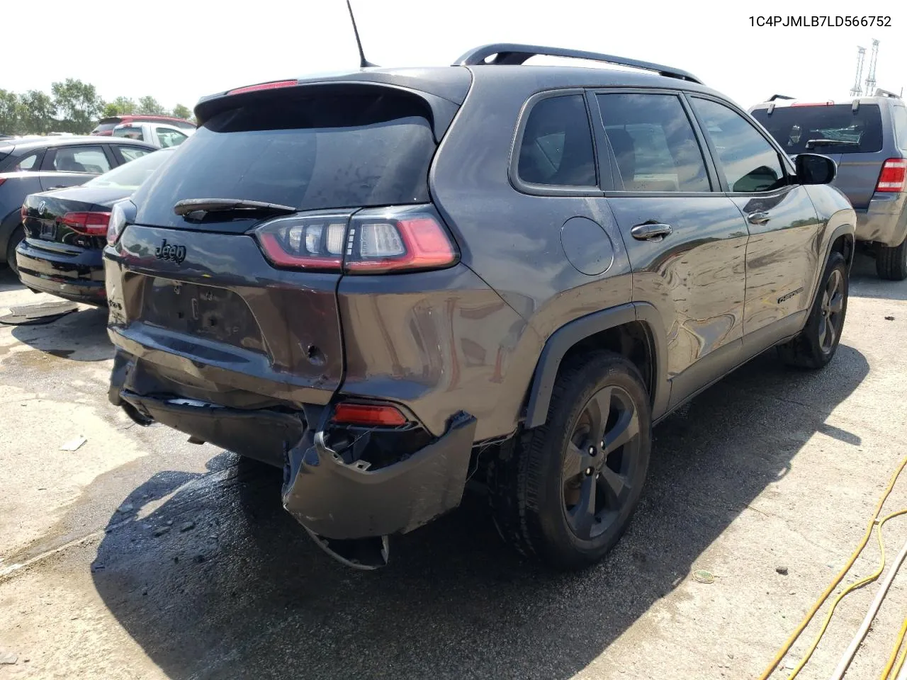 2020 Jeep Cherokee Latitude Plus VIN: 1C4PJMLB7LD566752 Lot: 59444964