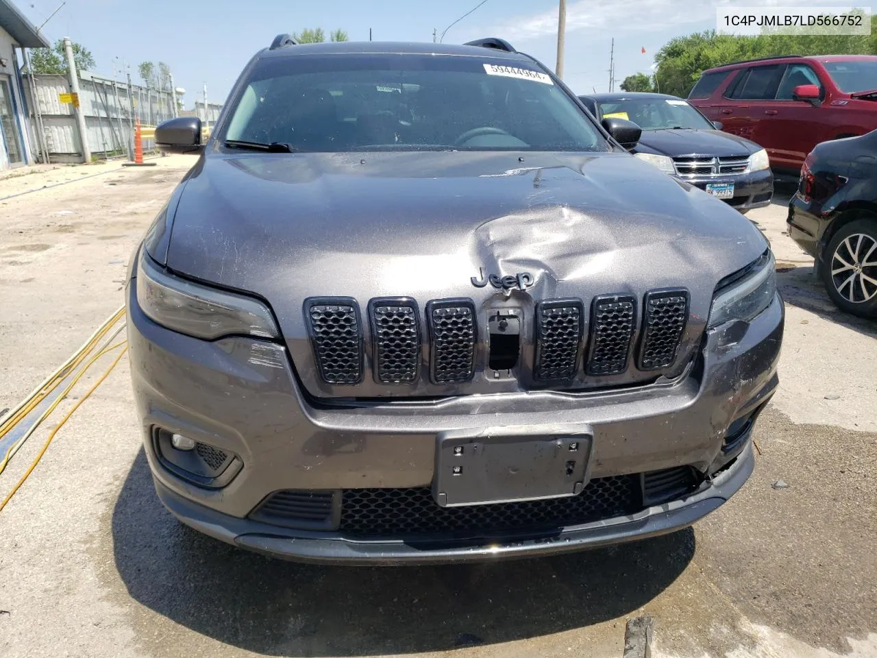 2020 Jeep Cherokee Latitude Plus VIN: 1C4PJMLB7LD566752 Lot: 59444964