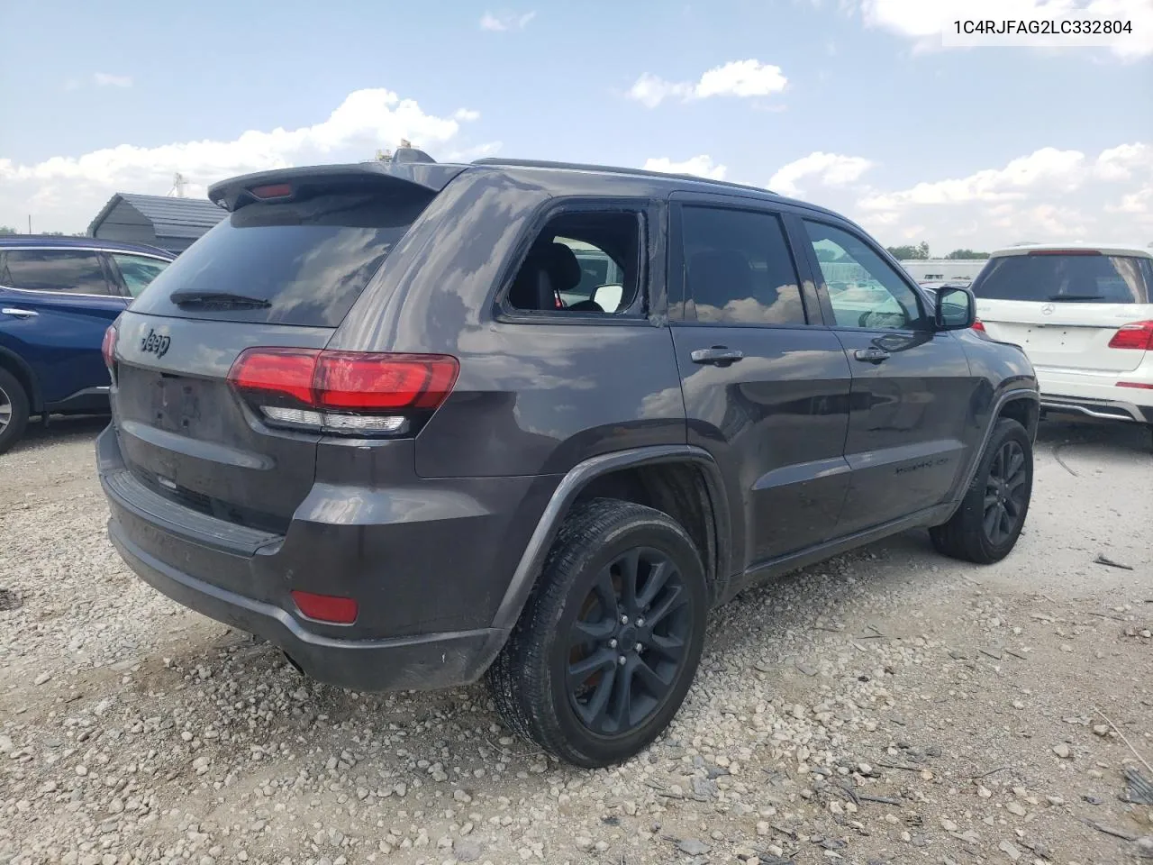 2020 Jeep Grand Cherokee Laredo VIN: 1C4RJFAG2LC332804 Lot: 59503834