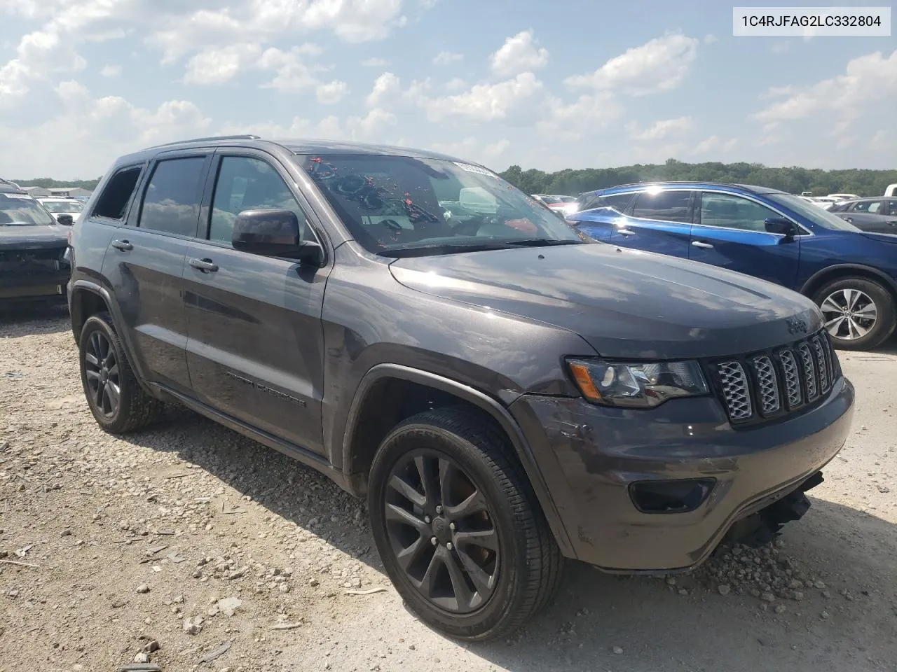 2020 Jeep Grand Cherokee Laredo VIN: 1C4RJFAG2LC332804 Lot: 59503834