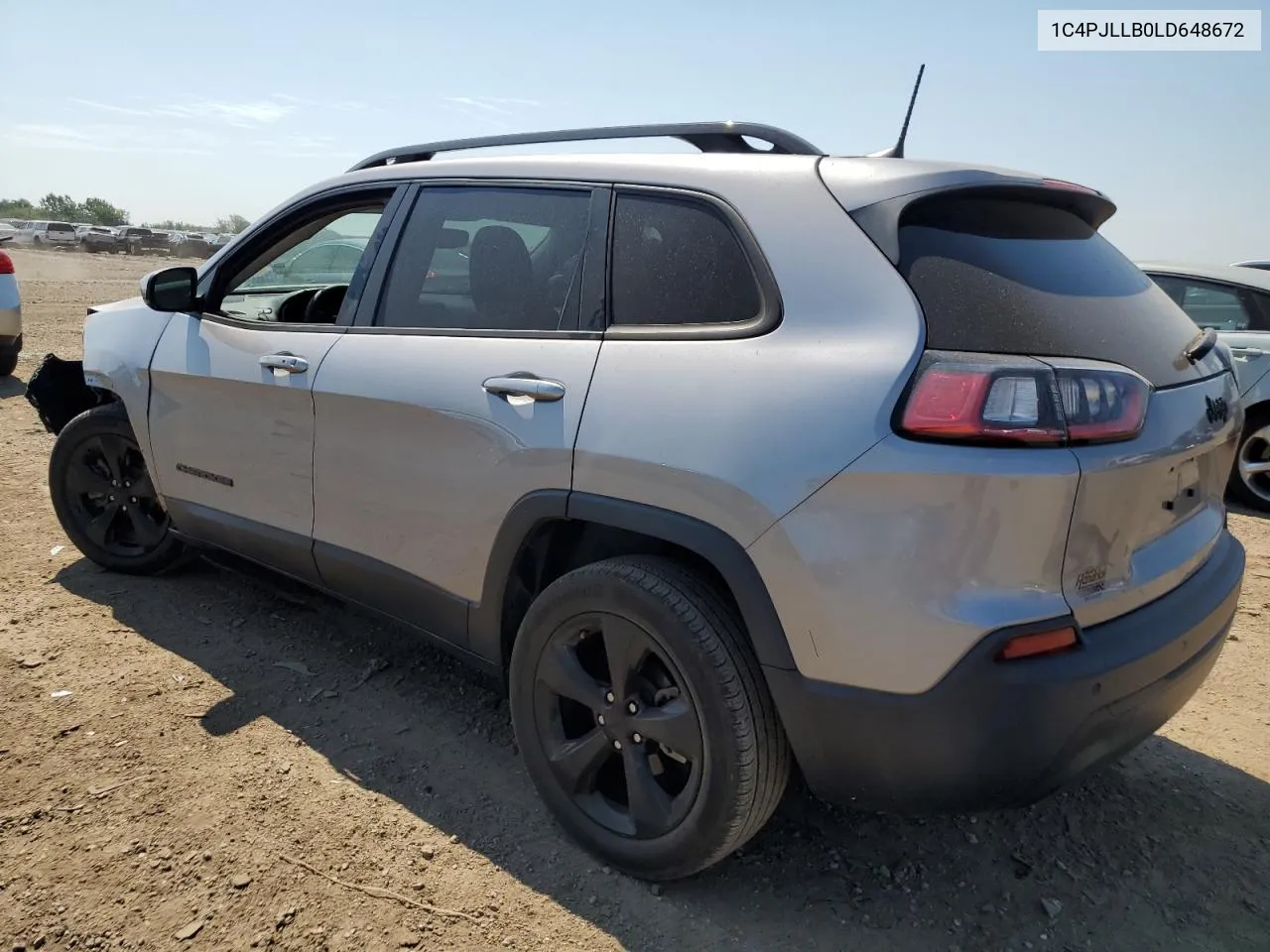 2020 Jeep Cherokee Latitude Plus VIN: 1C4PJLLB0LD648672 Lot: 59753754