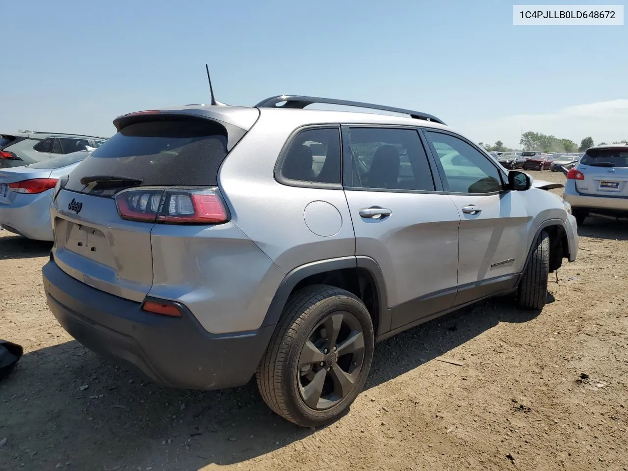 1C4PJLLB0LD648672 2020 Jeep Cherokee Latitude Plus