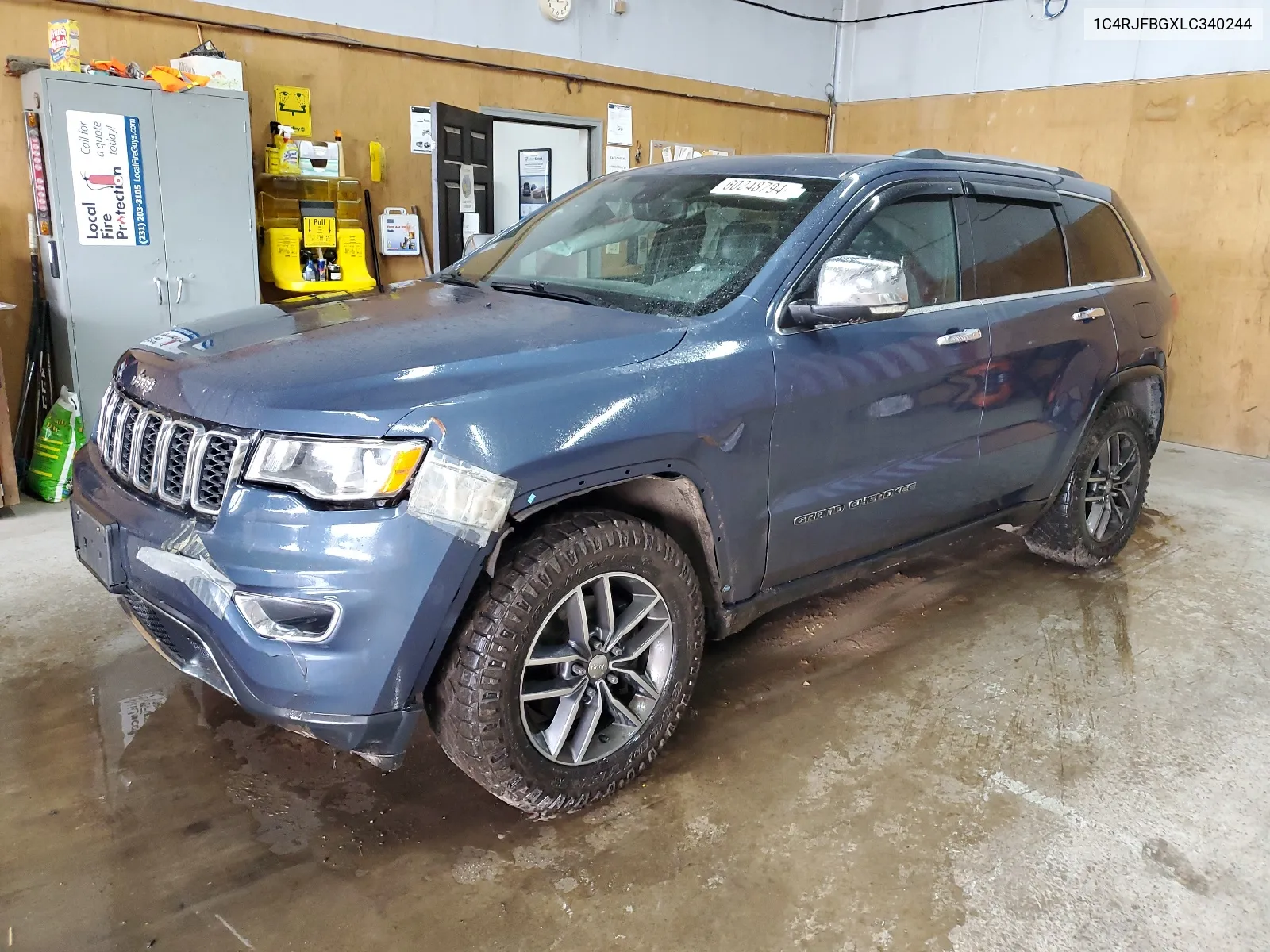 1C4RJFBGXLC340244 2020 Jeep Grand Cherokee Limited