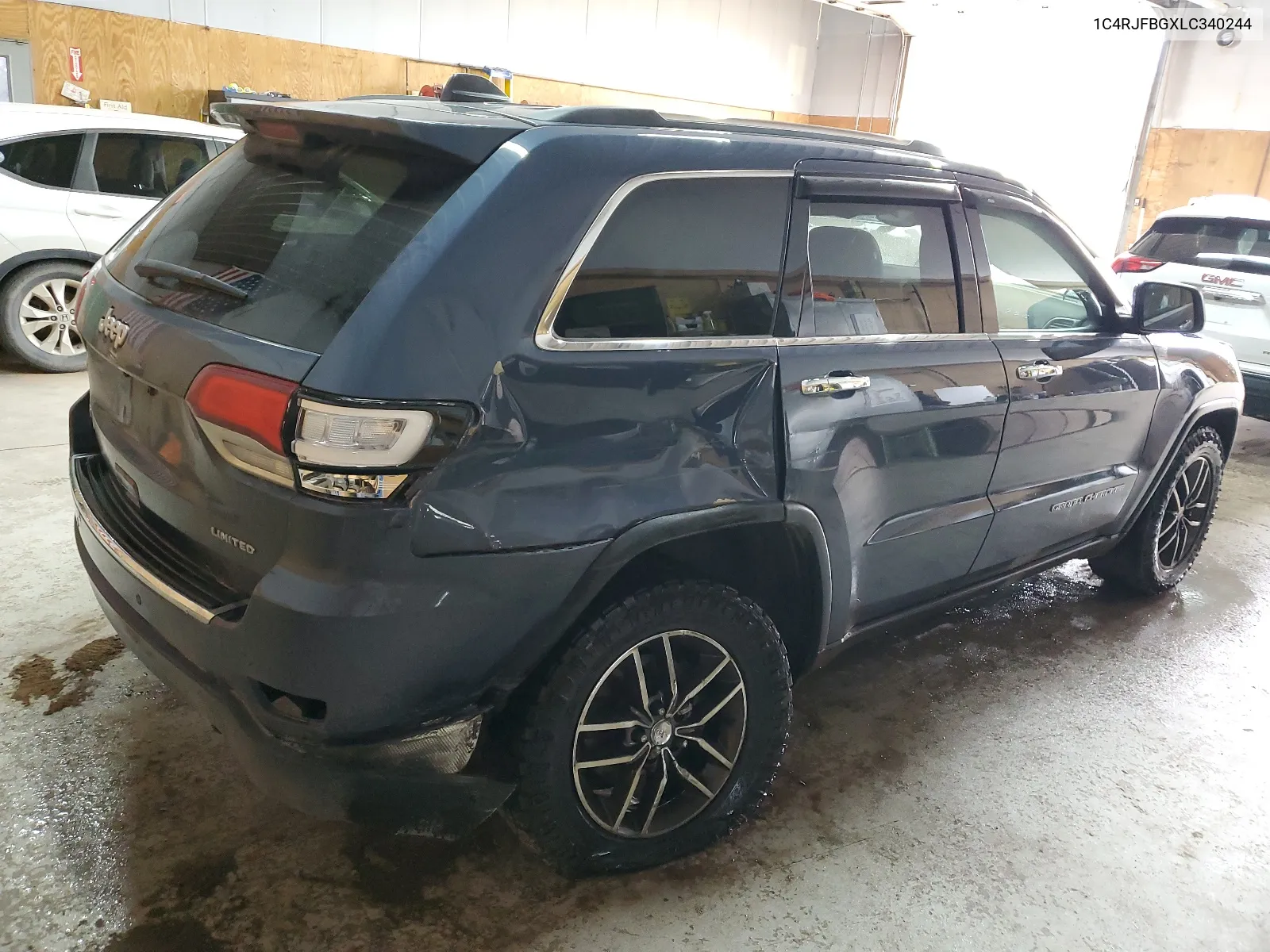 2020 Jeep Grand Cherokee Limited VIN: 1C4RJFBGXLC340244 Lot: 60248794