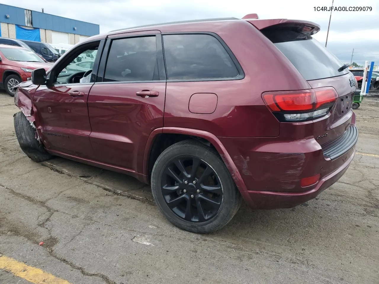 1C4RJFAG0LC209079 2020 Jeep Grand Cherokee Laredo