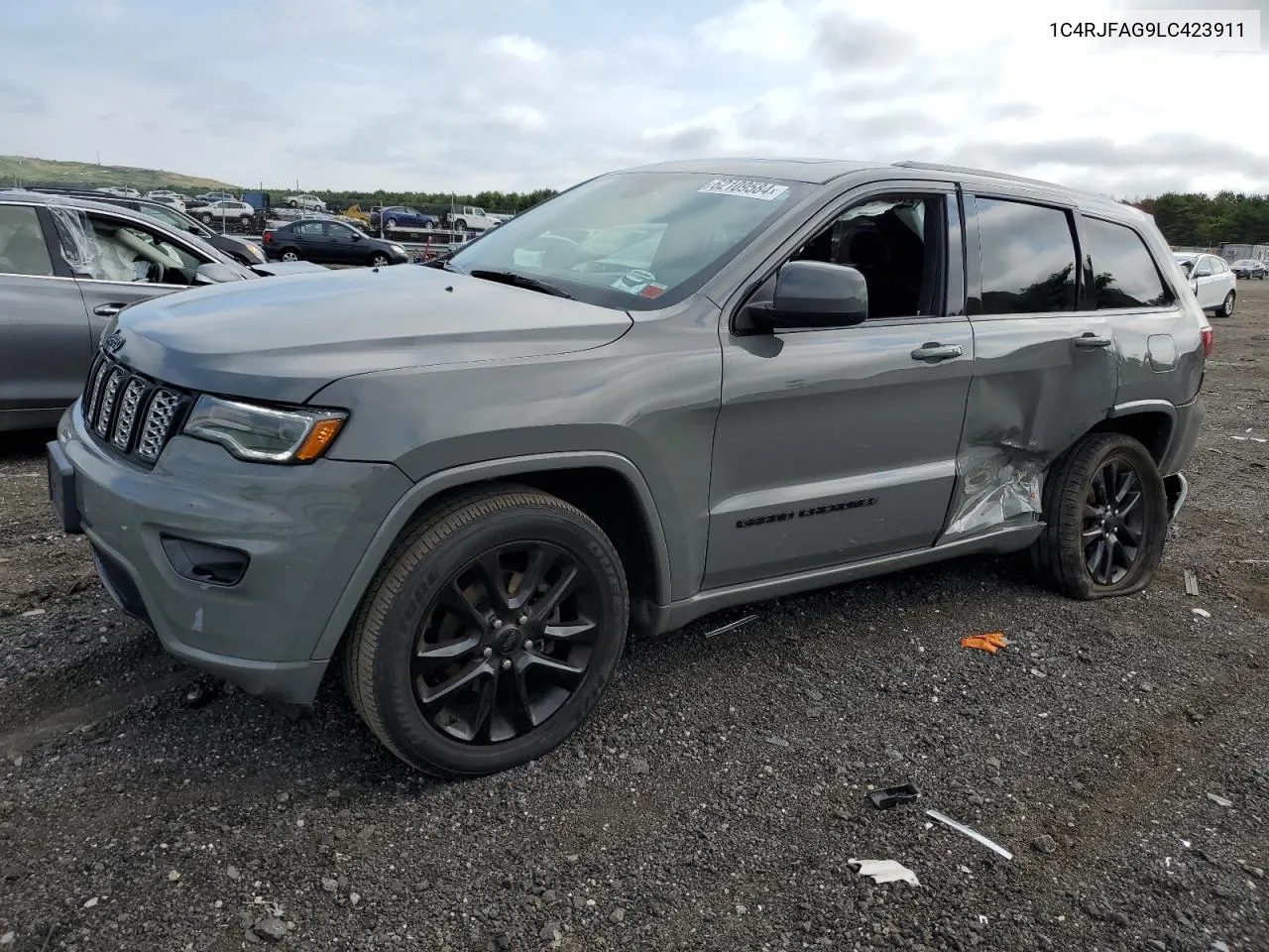 2020 Jeep Grand Cherokee Laredo VIN: 1C4RJFAG9LC423911 Lot: 62109584