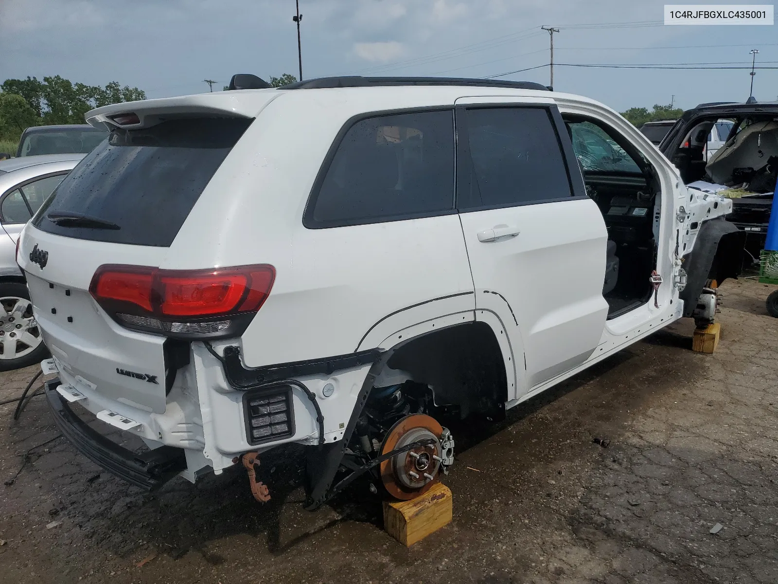 2020 Jeep Grand Cherokee Limited VIN: 1C4RJFBGXLC435001 Lot: 62383673