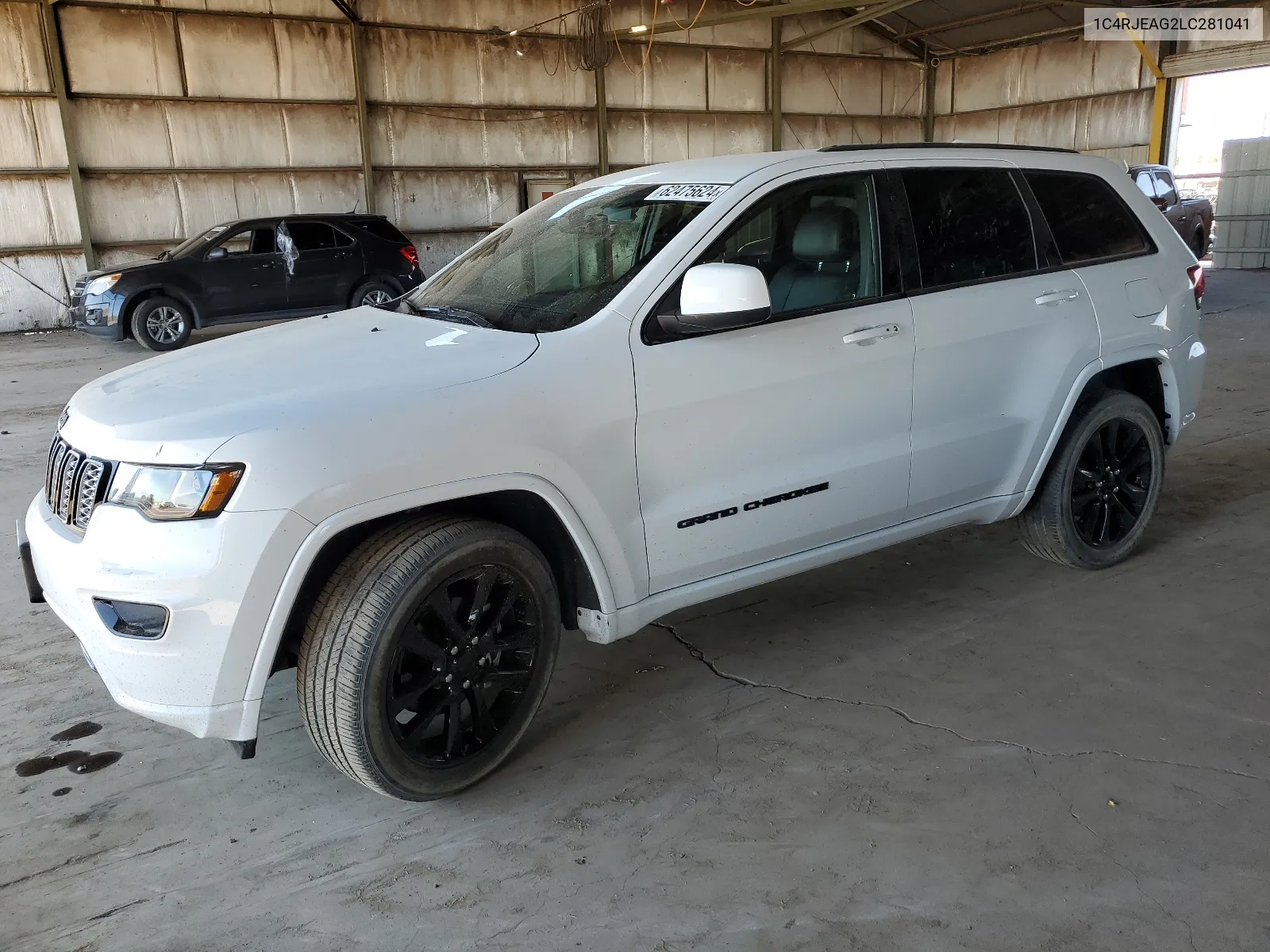 2020 Jeep Grand Cherokee Laredo VIN: 1C4RJEAG2LC281041 Lot: 62475624