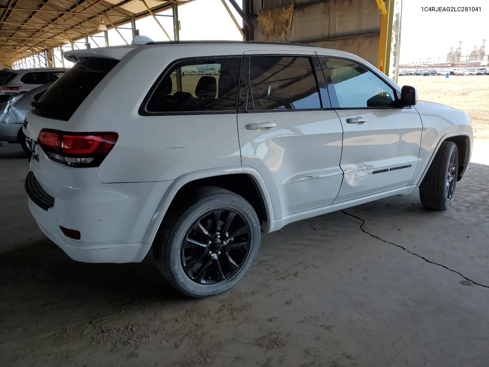 2020 Jeep Grand Cherokee Laredo VIN: 1C4RJEAG2LC281041 Lot: 62475624