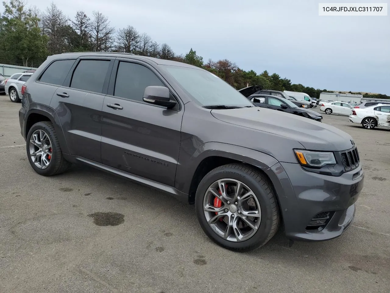 2020 Jeep Grand Cherokee Srt-8 VIN: 1C4RJFDJXLC311707 Lot: 62626114