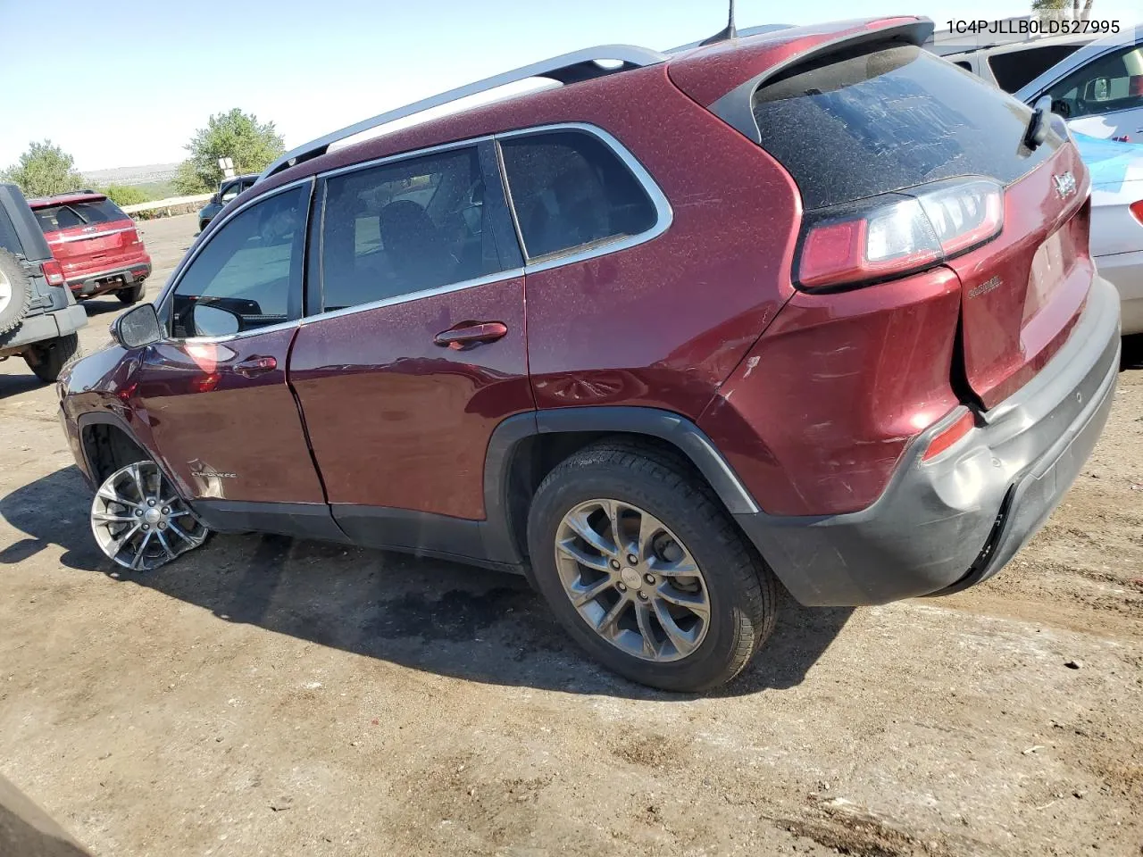 2020 Jeep Cherokee Latitude Plus VIN: 1C4PJLLB0LD527995 Lot: 62913844