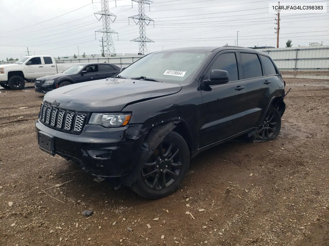 2020 Jeep Grand Cherokee Laredo VIN: 1C4RJFAG4LC398383 Lot: 62944304