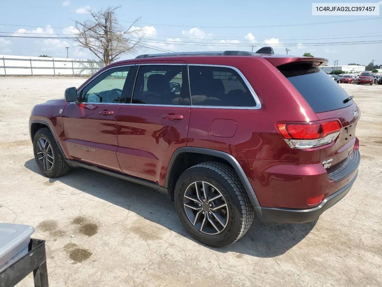 2020 Jeep Grand Cherokee Laredo VIN: 1C4RJFAG2LC397457 Lot: 63021724