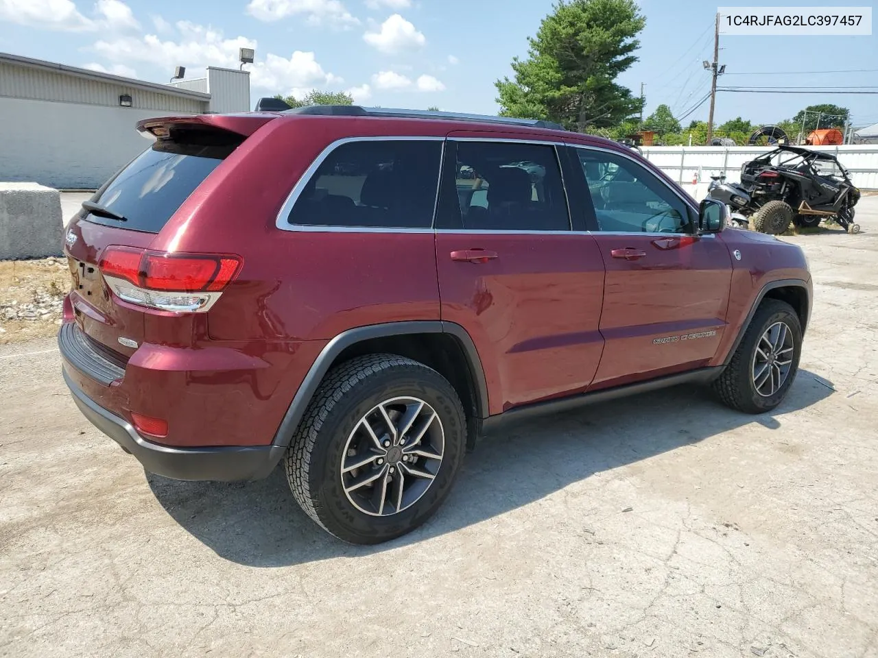 2020 Jeep Grand Cherokee Laredo VIN: 1C4RJFAG2LC397457 Lot: 63021724