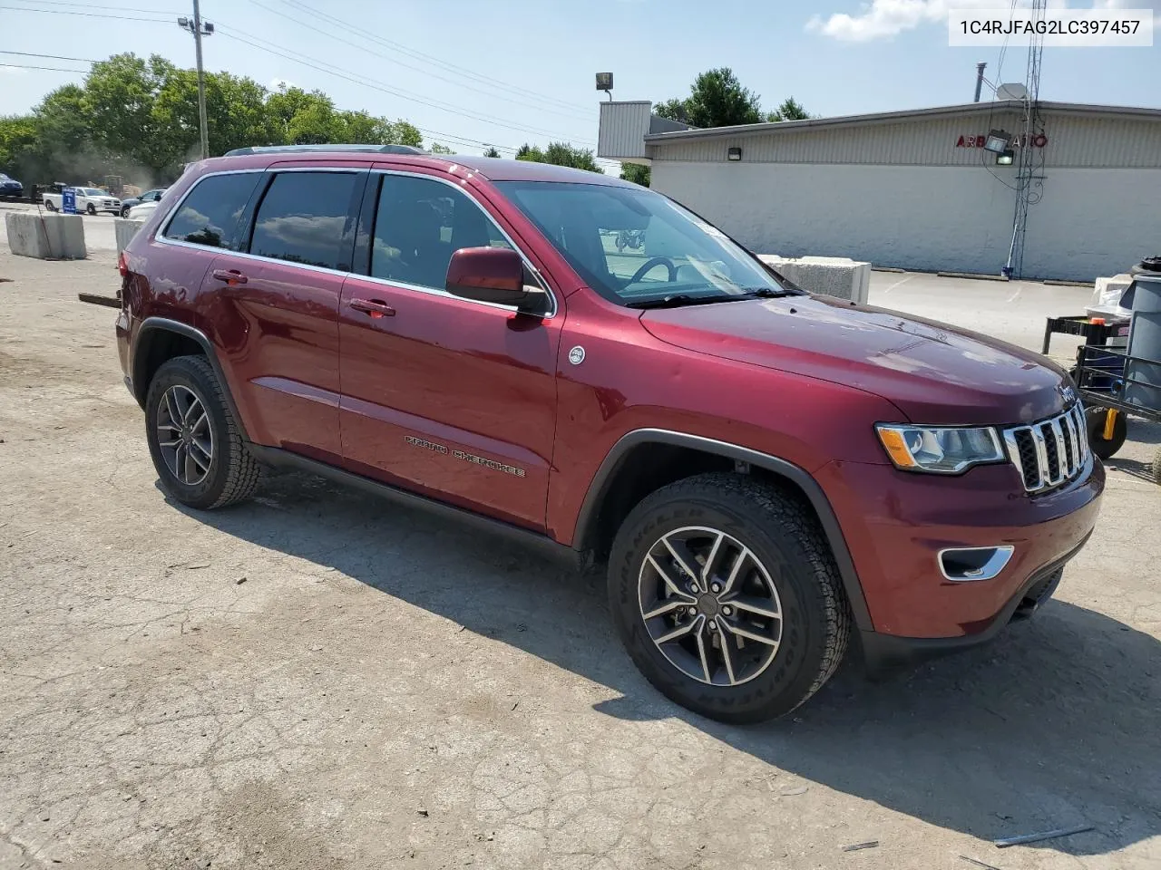 2020 Jeep Grand Cherokee Laredo VIN: 1C4RJFAG2LC397457 Lot: 63021724