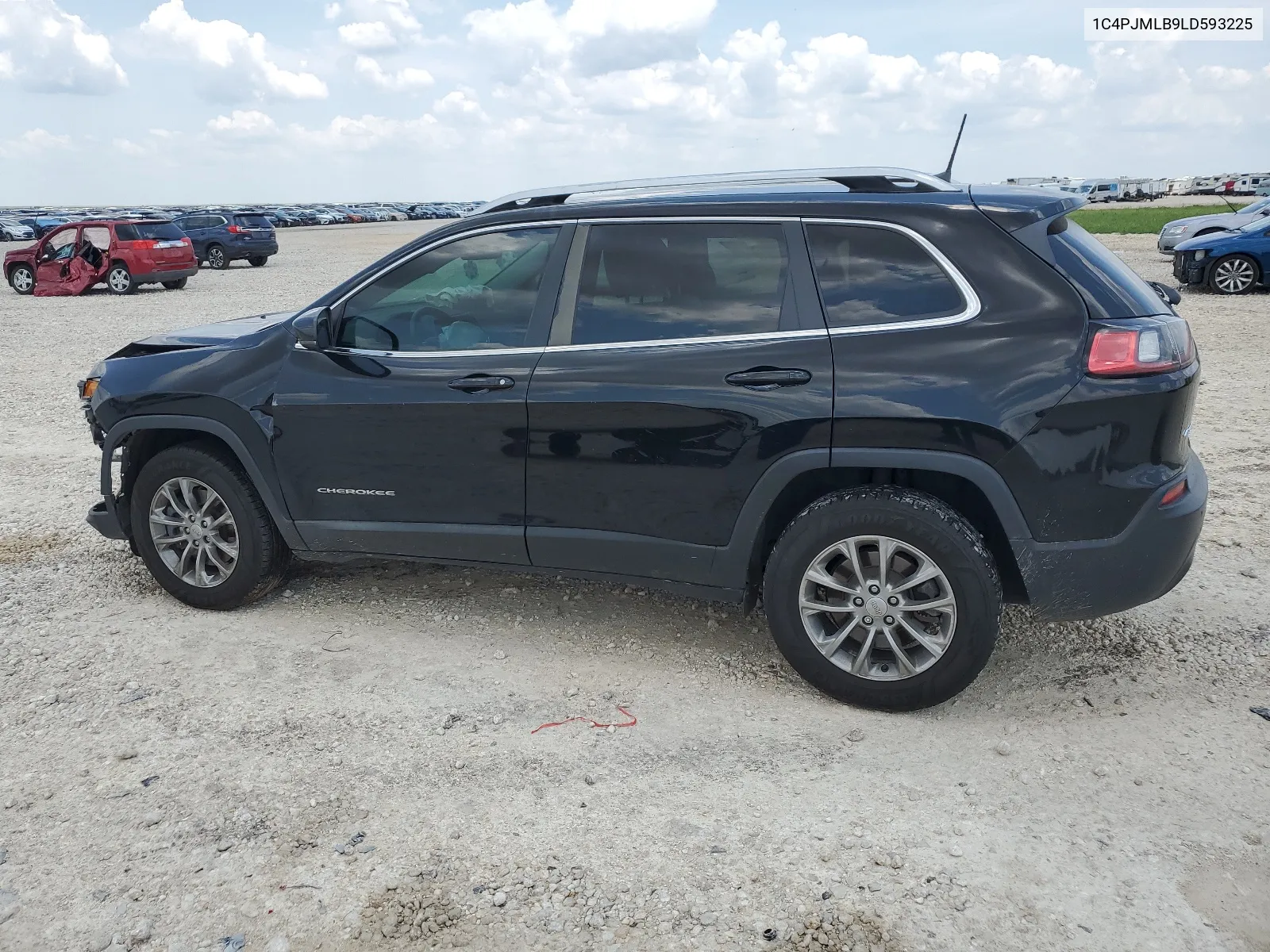 2020 Jeep Cherokee Latitude Plus VIN: 1C4PJMLB9LD593225 Lot: 63529594