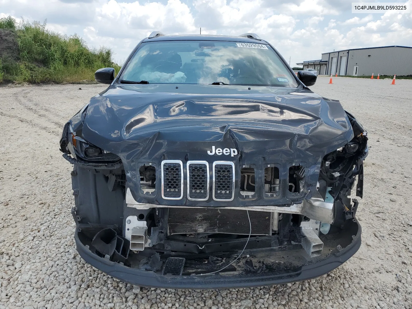 2020 Jeep Cherokee Latitude Plus VIN: 1C4PJMLB9LD593225 Lot: 63529594