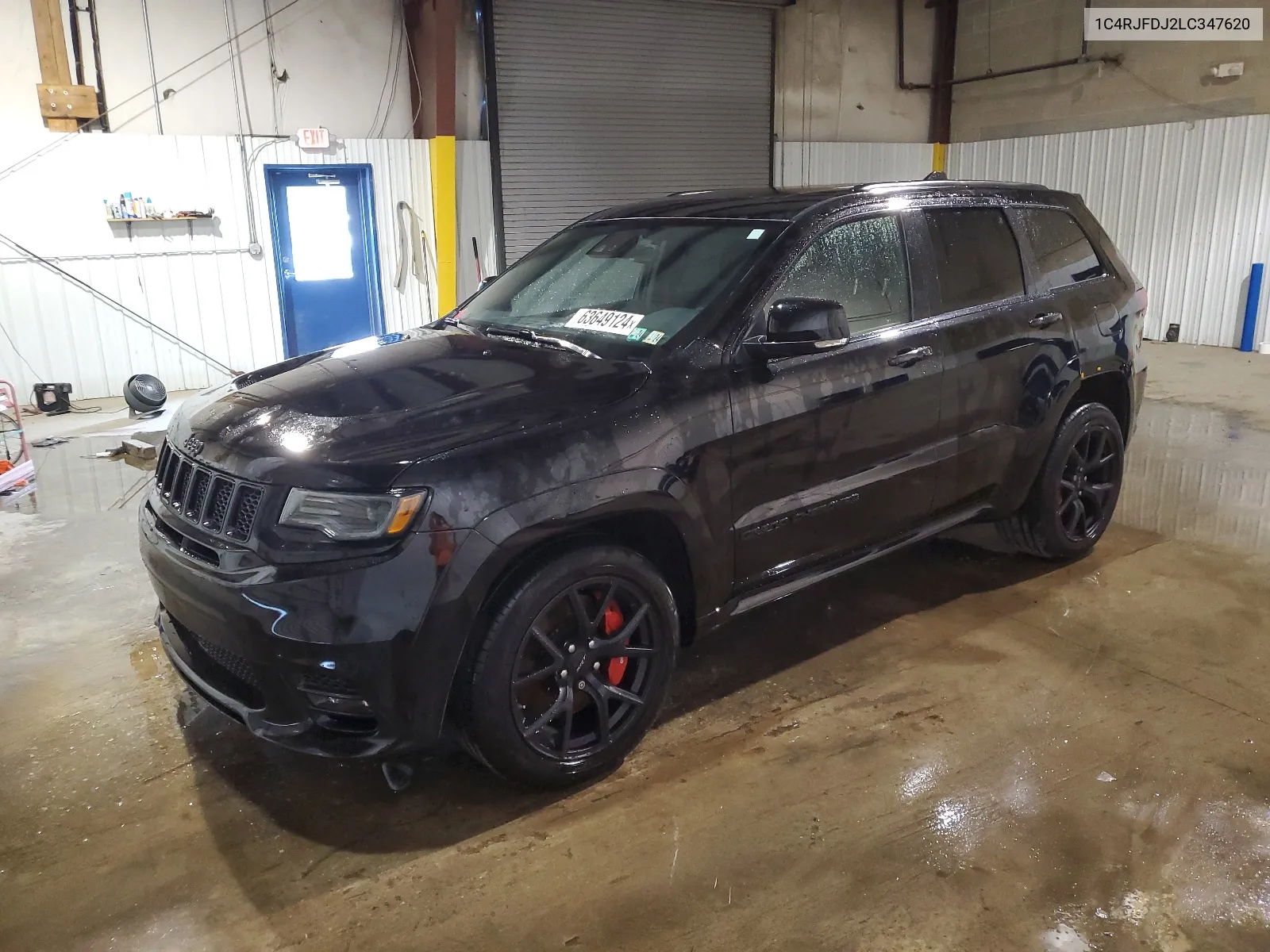 2020 Jeep Grand Cherokee Srt-8 VIN: 1C4RJFDJ2LC347620 Lot: 63649124