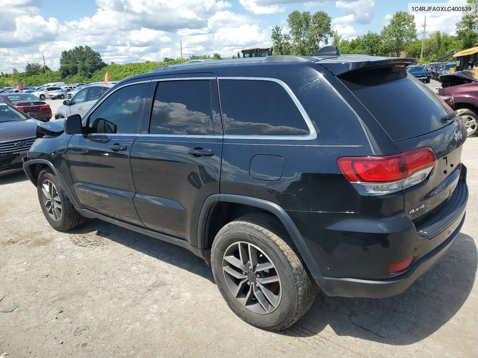 2020 Jeep Grand Cherokee Laredo VIN: 1C4RJFAGXLC400539 Lot: 63896114