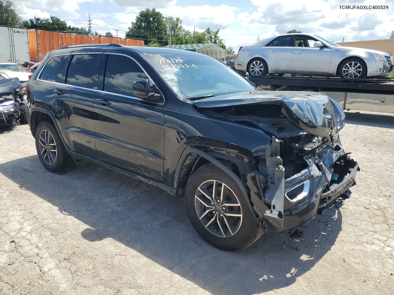 2020 Jeep Grand Cherokee Laredo VIN: 1C4RJFAGXLC400539 Lot: 63896114