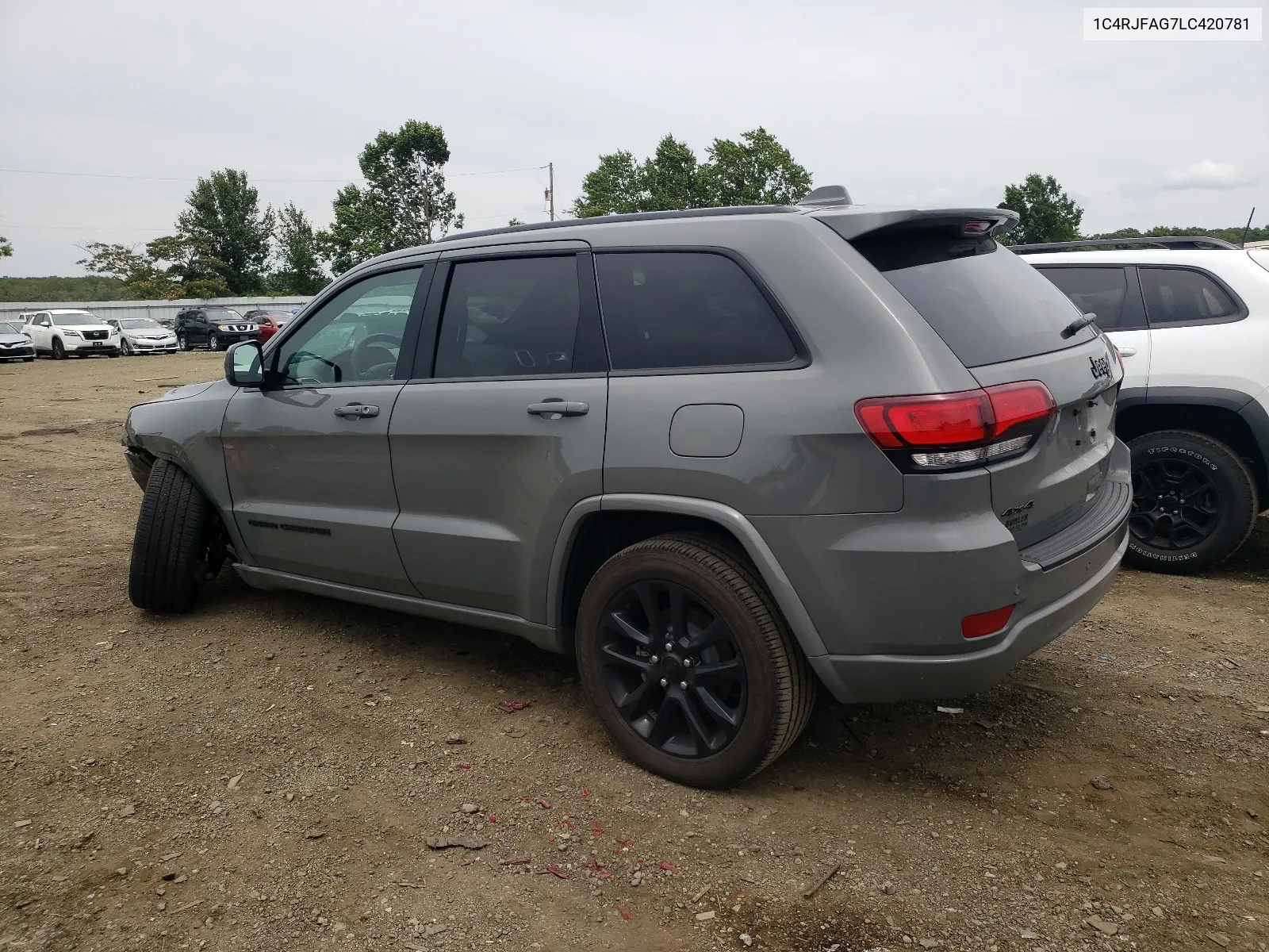 2020 Jeep Grand Cherokee Laredo VIN: 1C4RJFAG7LC420781 Lot: 63989114