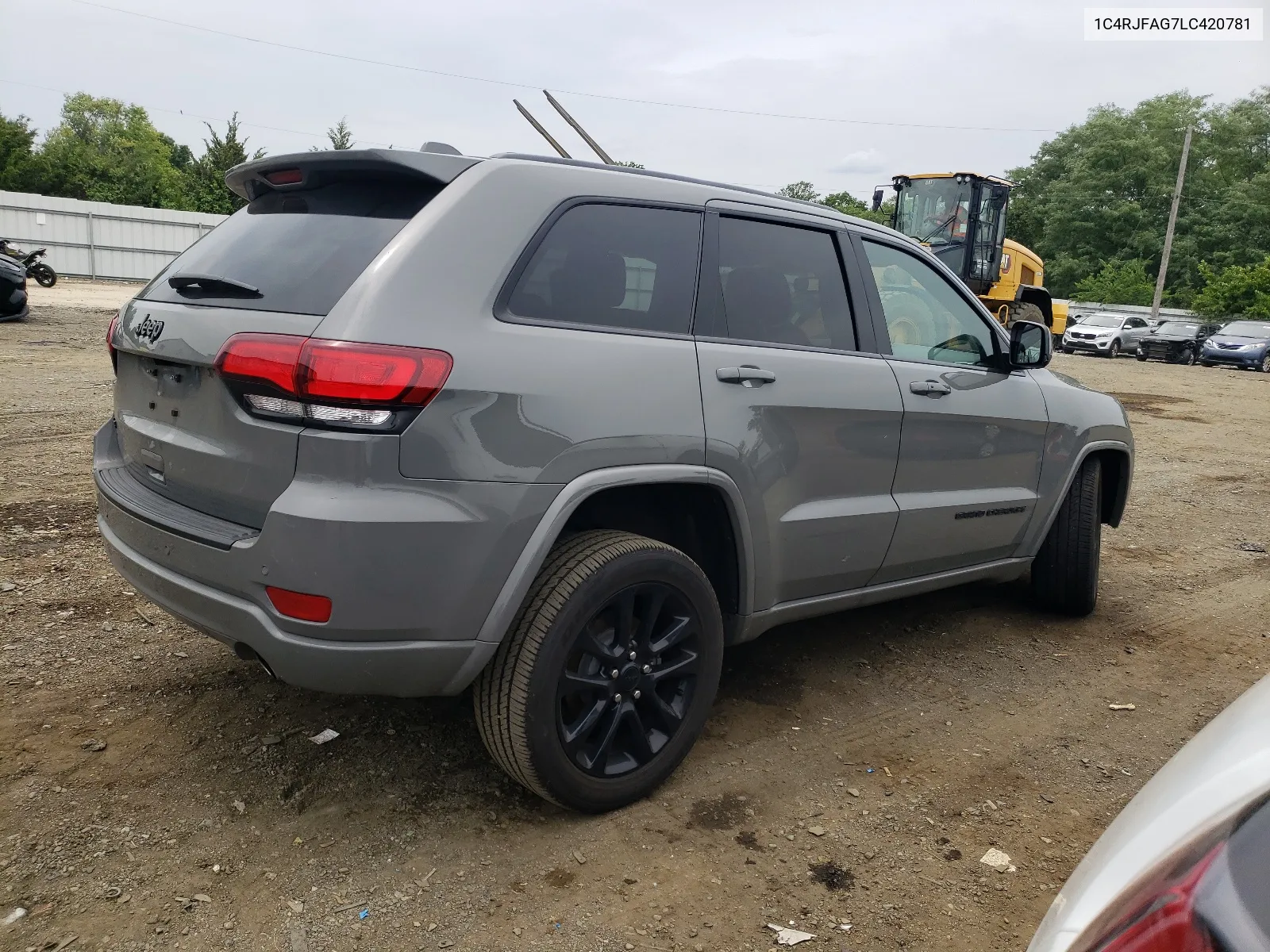 2020 Jeep Grand Cherokee Laredo VIN: 1C4RJFAG7LC420781 Lot: 63989114