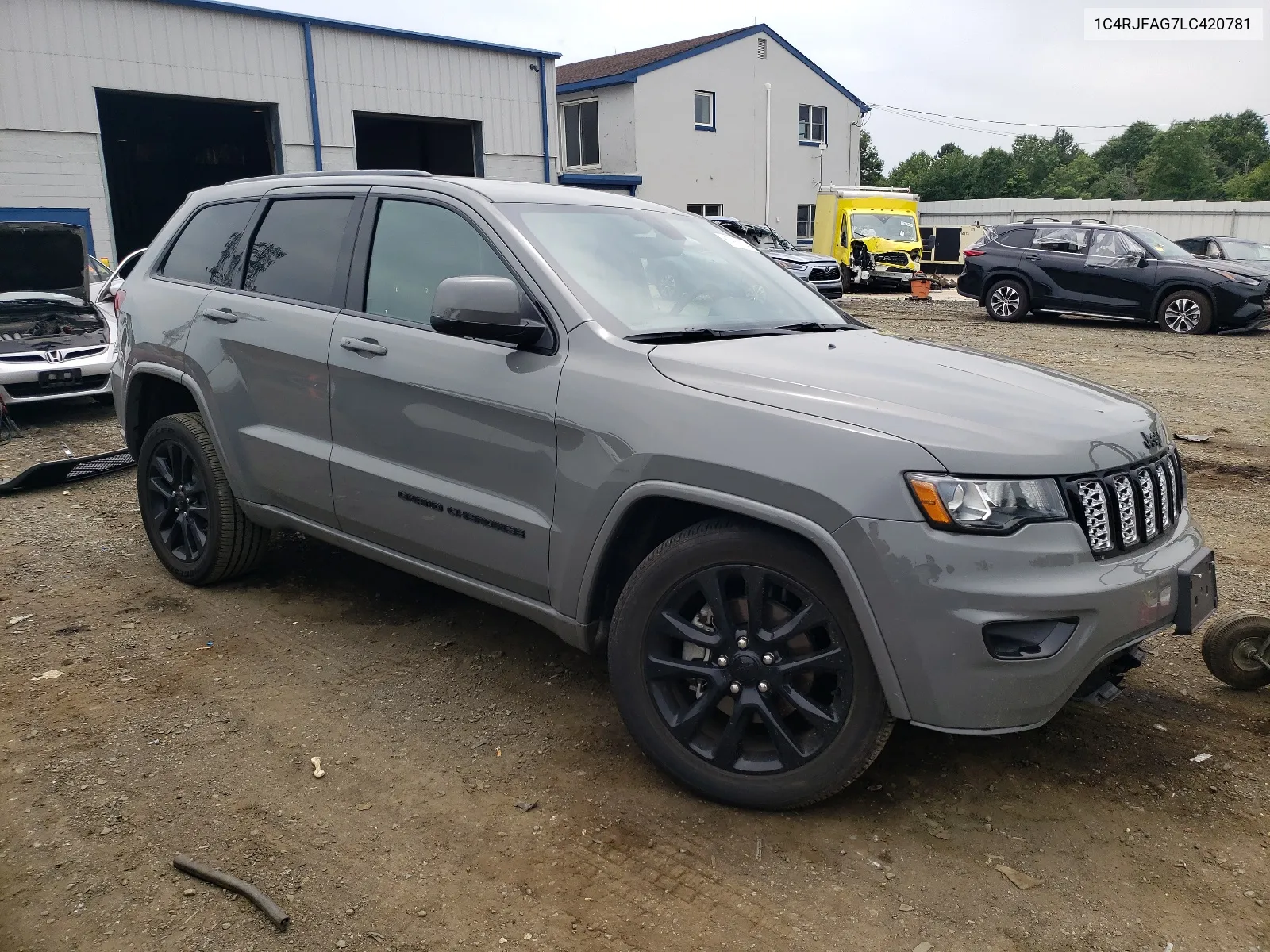 2020 Jeep Grand Cherokee Laredo VIN: 1C4RJFAG7LC420781 Lot: 63989114