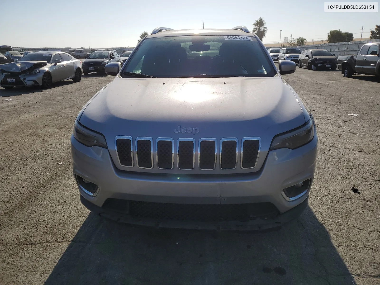 1C4PJLDB5LD653154 2020 Jeep Cherokee Limited