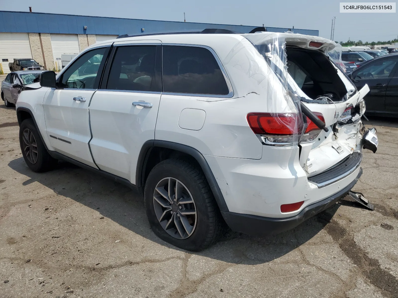 1C4RJFBG6LC151543 2020 Jeep Grand Cherokee Limited